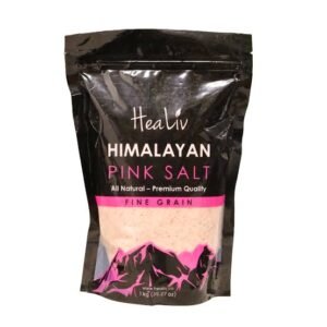 Pure Himalayan Pink Rock Salt (Fine Grain) - 1kg