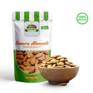 Premium Organic Roasted Almonds (Giri Badam) - 250g